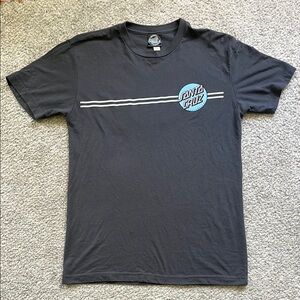 Santa Cruz Skateboards Gray Short Sleeve T-shirt